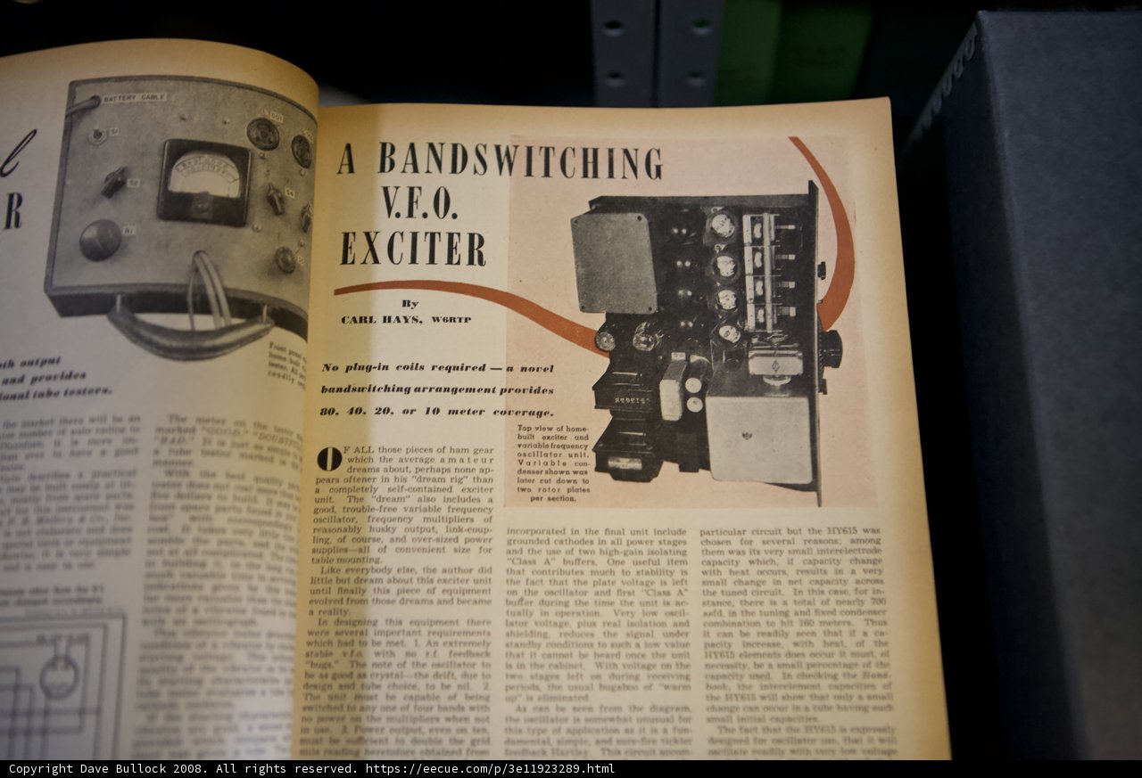 Electronics Advertisement in a Book