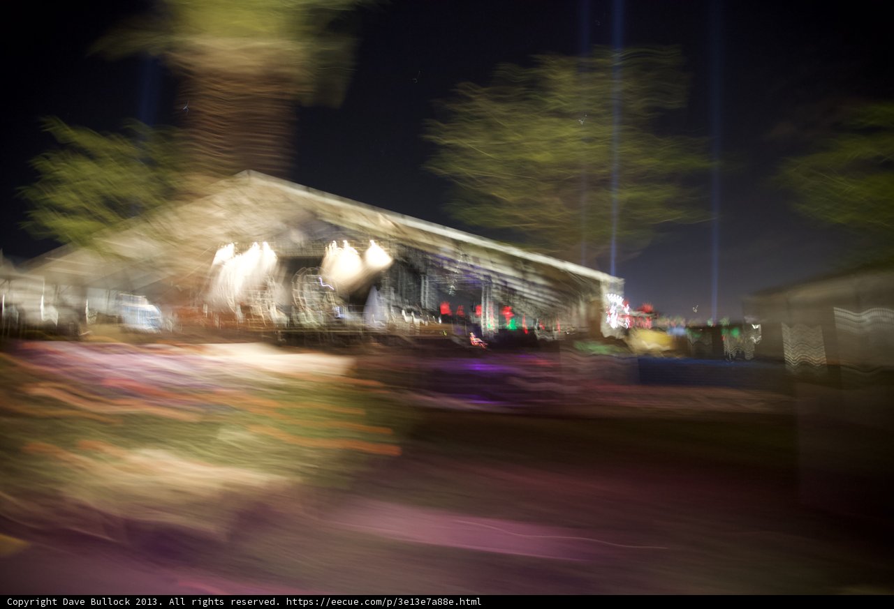 Urban Flare in the Night Sky
