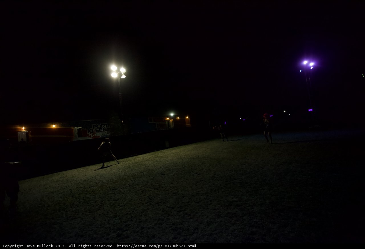 Nighttime Soccer Fun