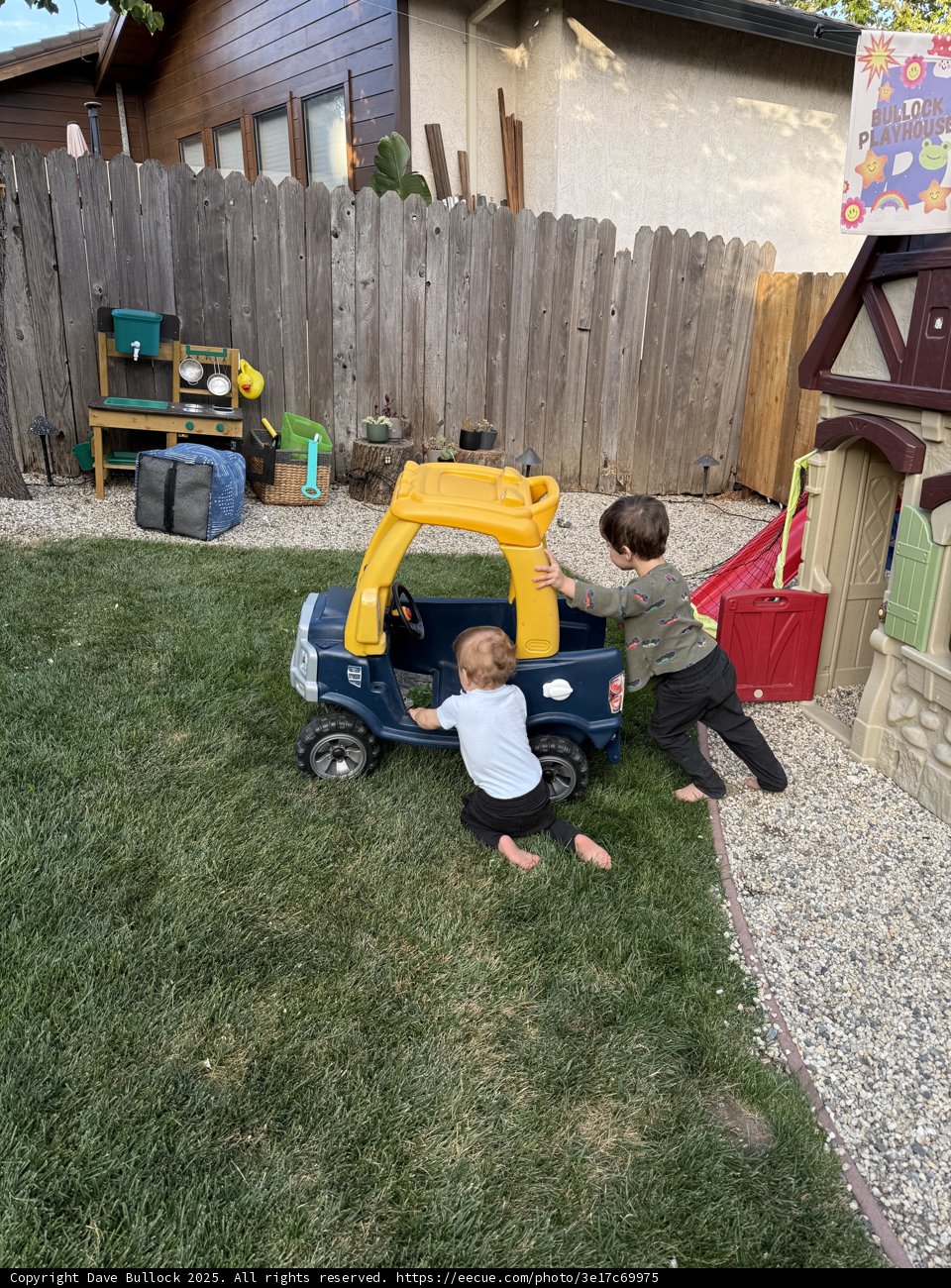 Little Adventurers in the Backyard