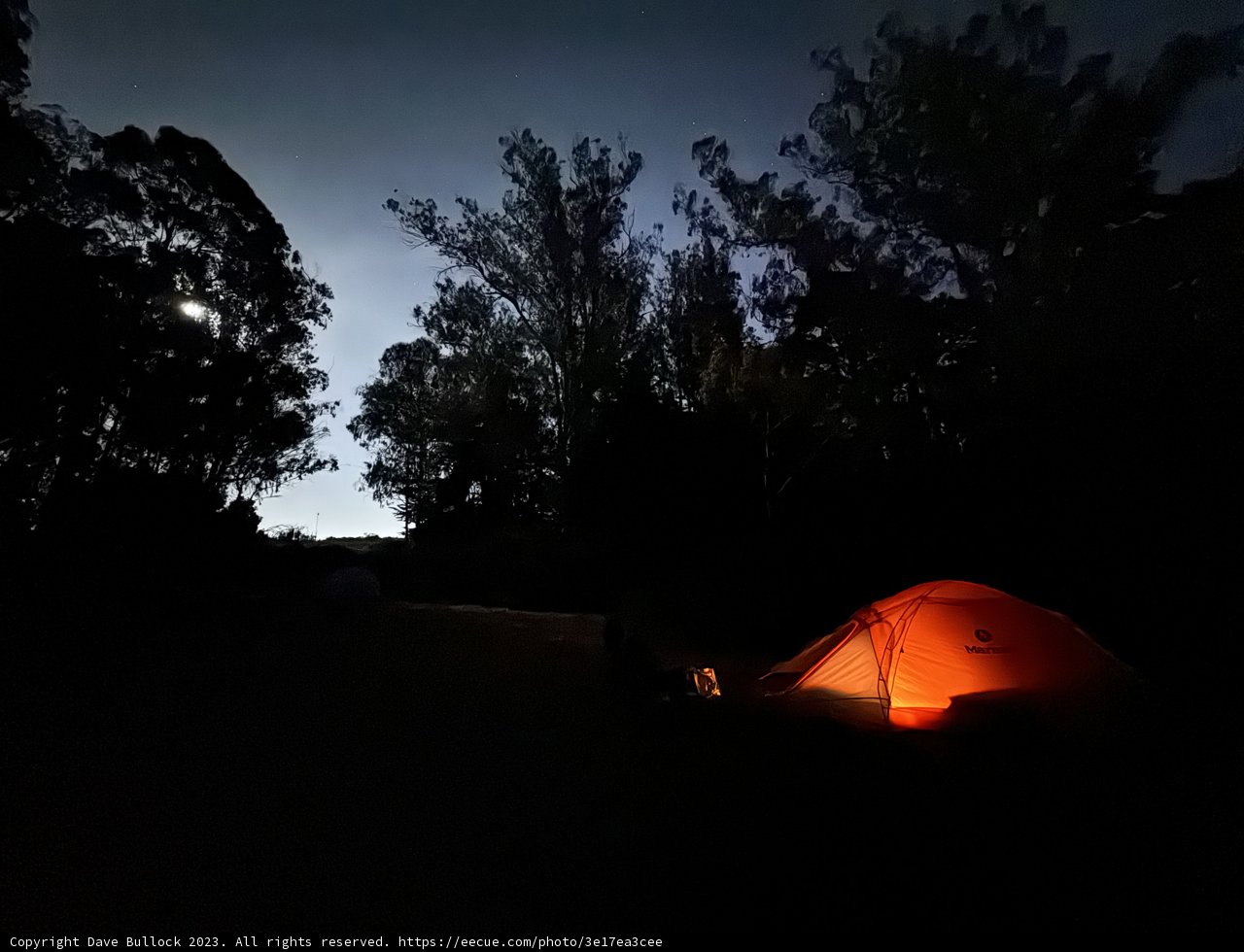 Nightfall Serenity - Camping in Presidio