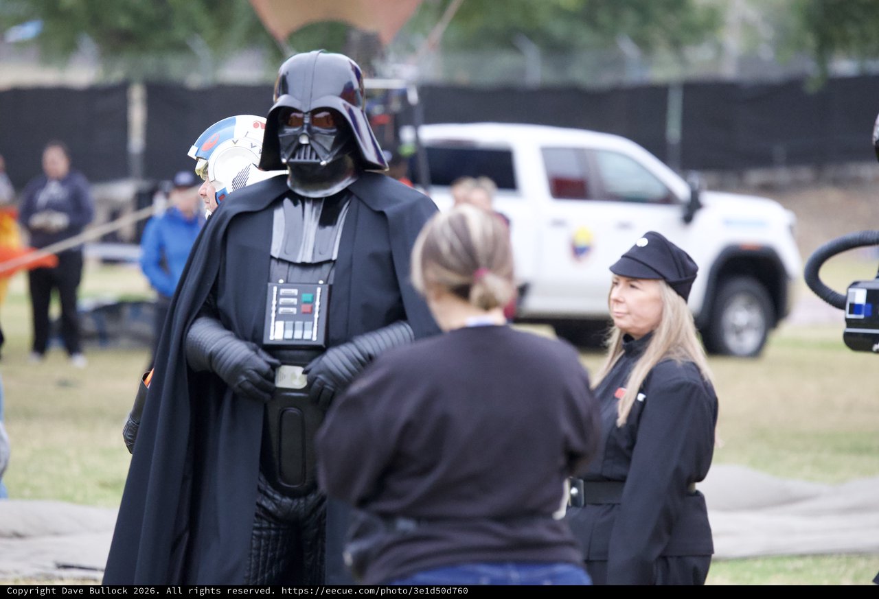 Darth Vader Rules the Sonoma Balloon Festival