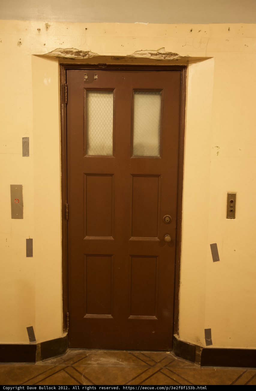 The Welcoming Brown Door