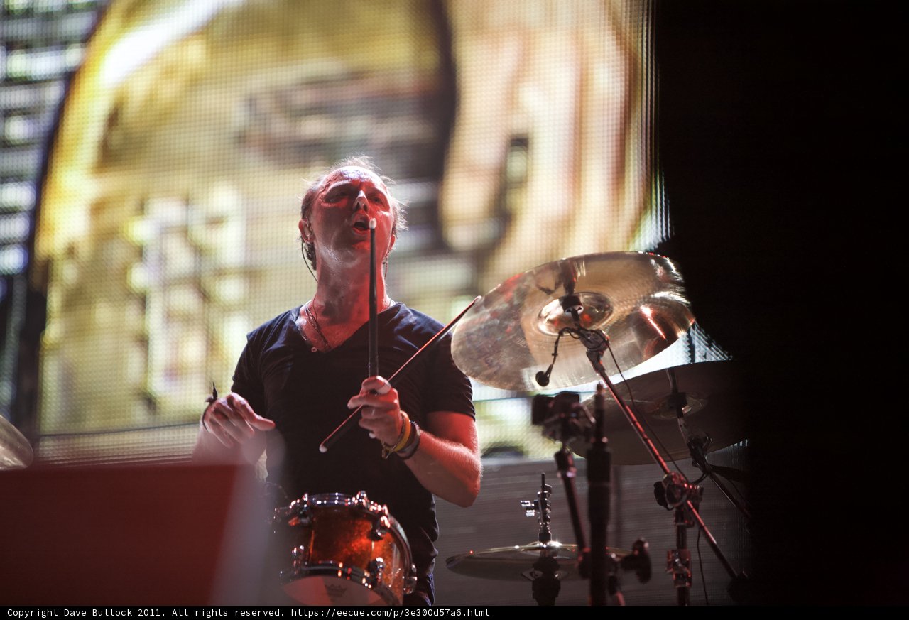 Lars Ulrich Rocks Big Four Festival
