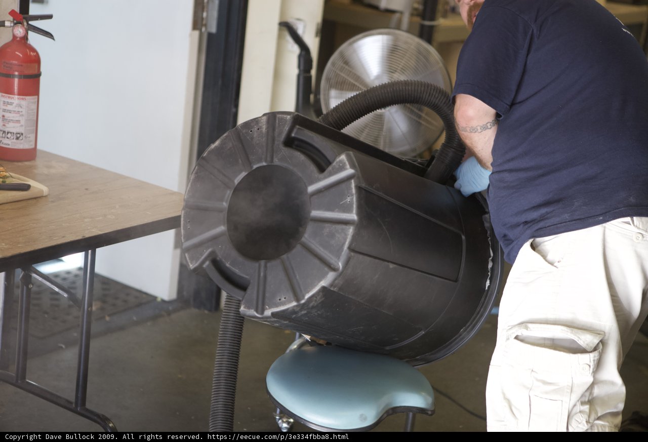 Man at Work on a Large Machine