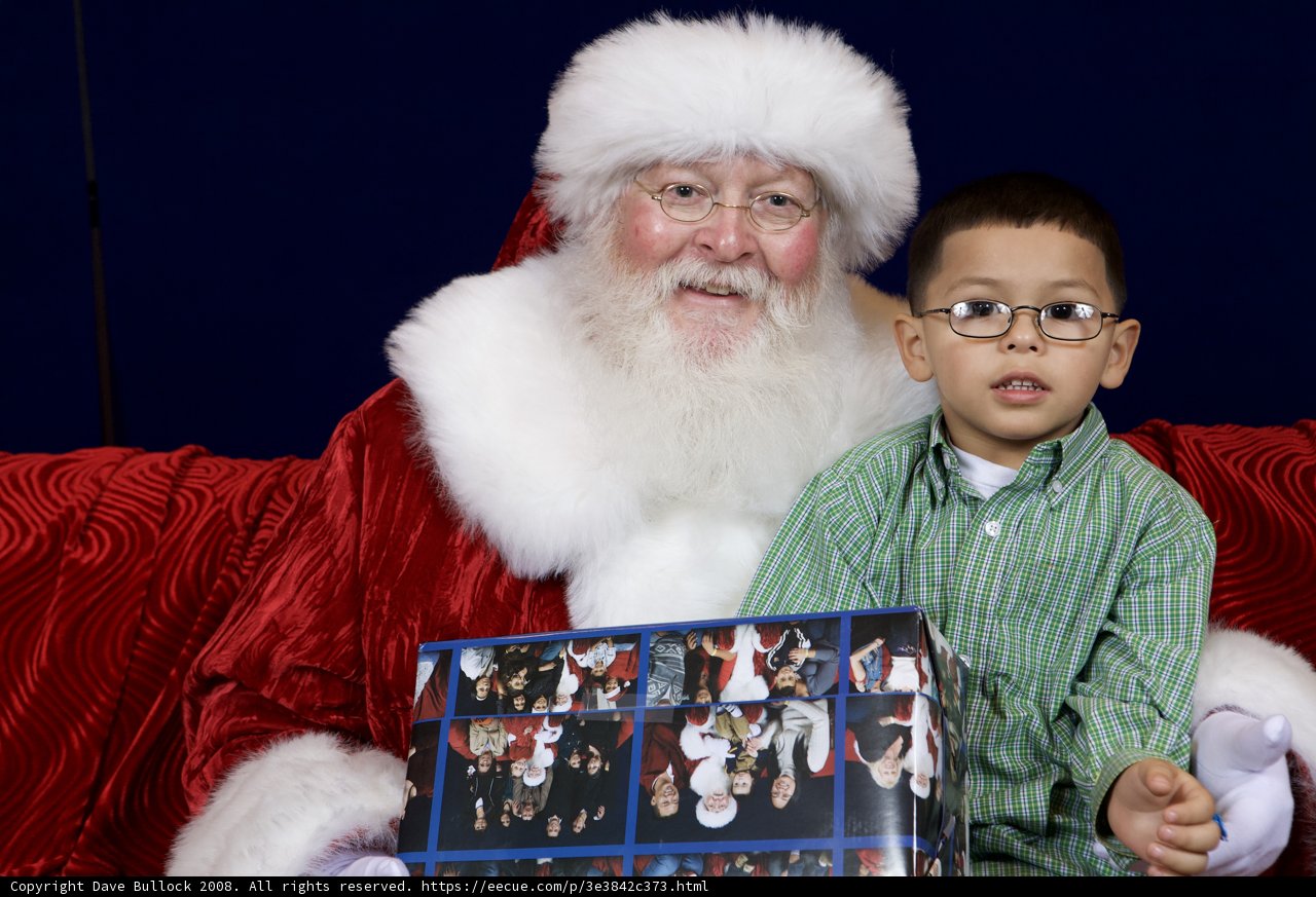 A Special Moment with Santa