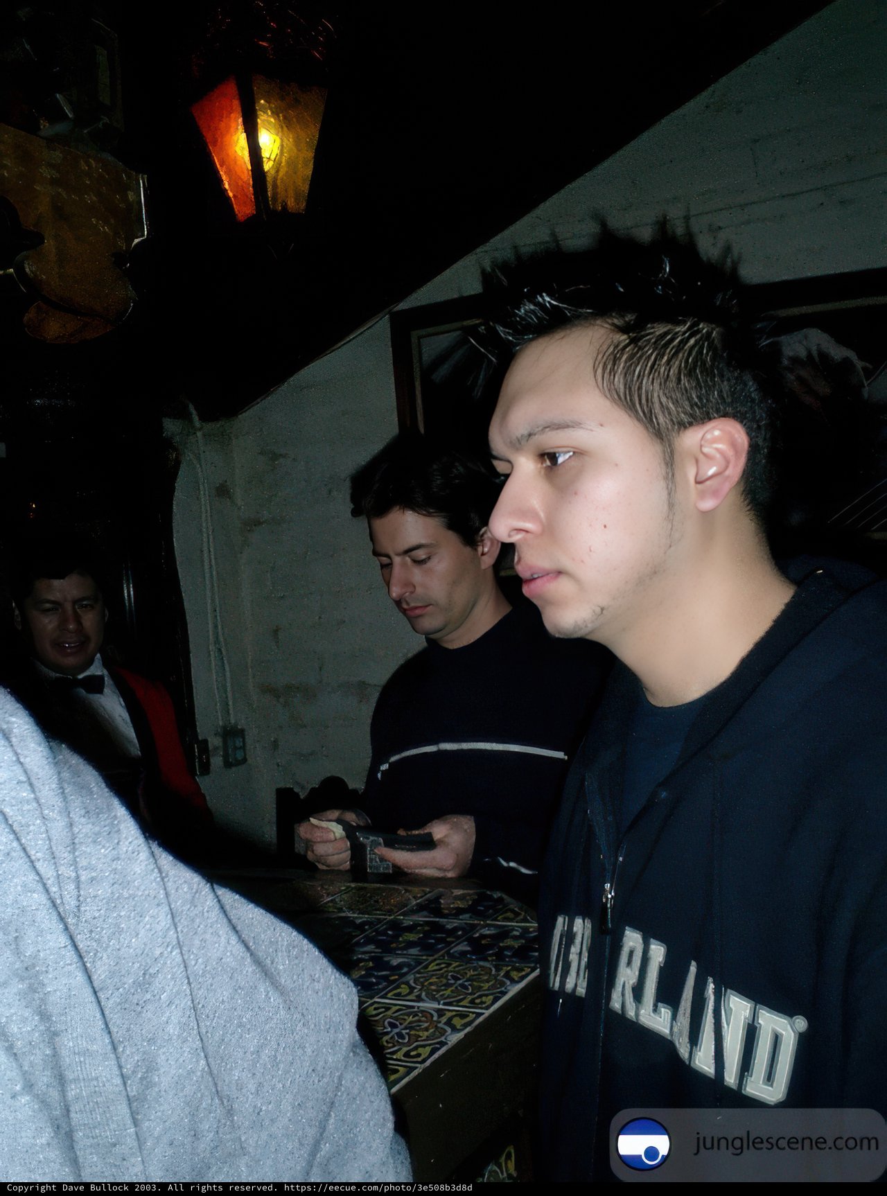 Blue Jacket at the Pub