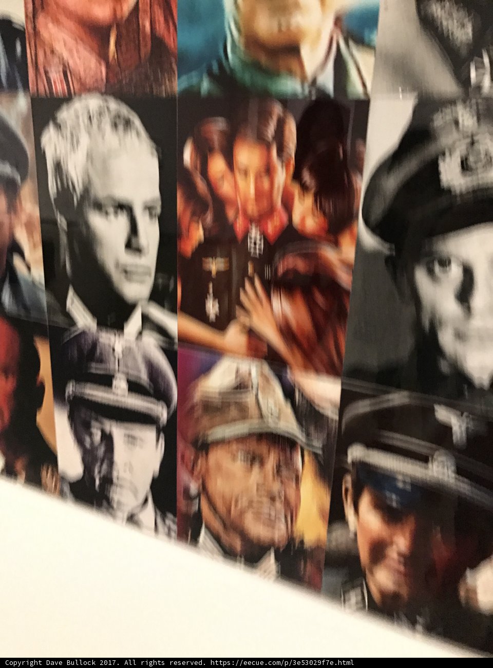 Military Men Collage at The Broad