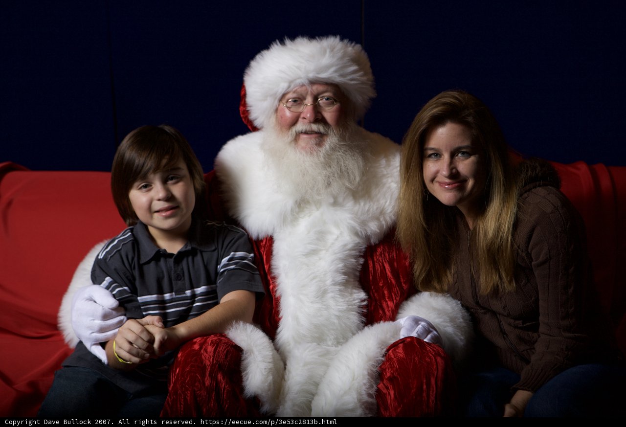 Merry Christmas with Santa Claus
