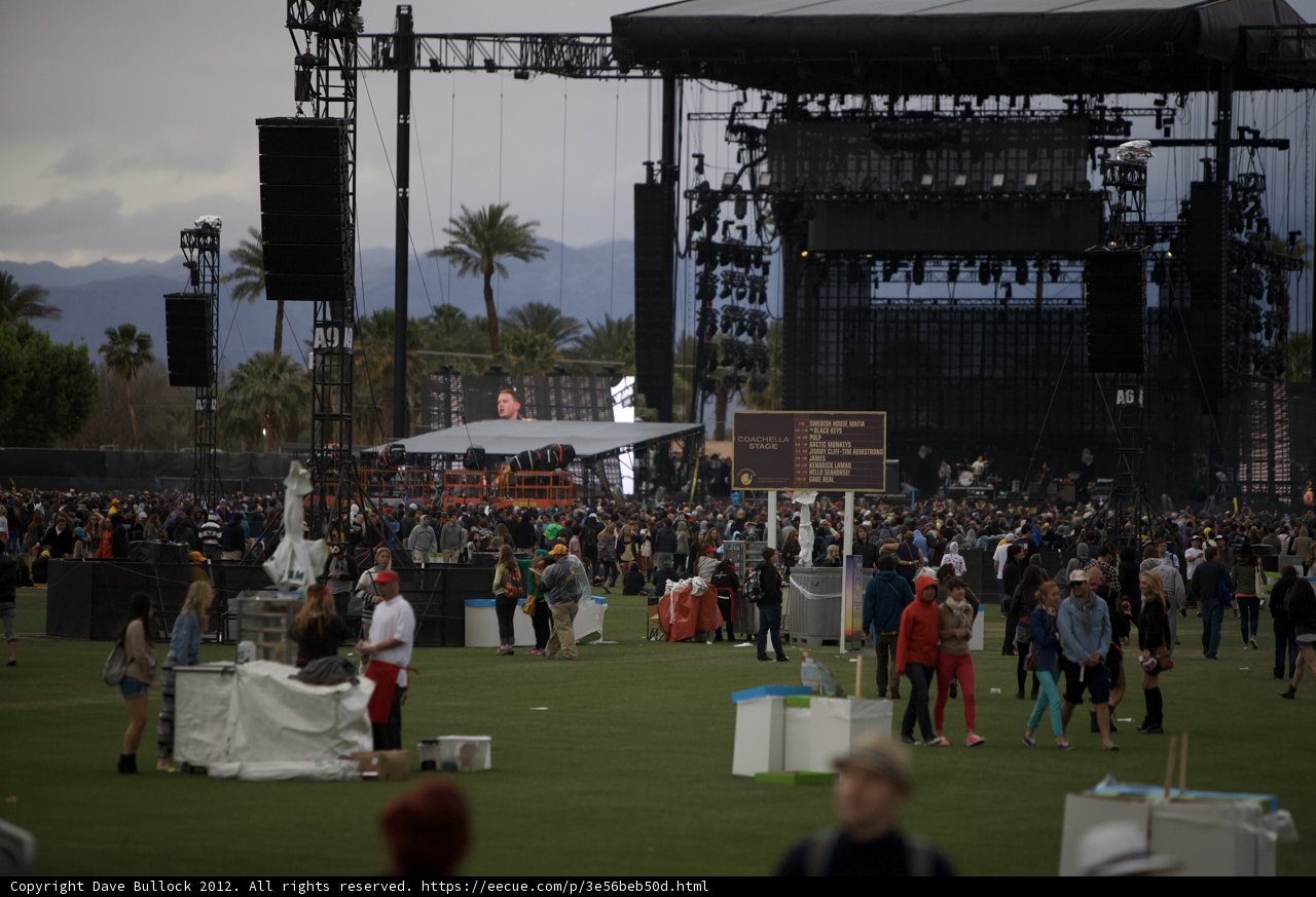 Coachella 2012 Concert Crowd