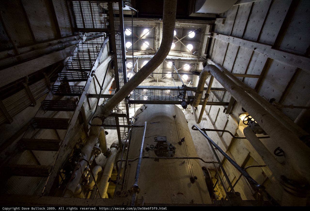 Inside the Industrial Building