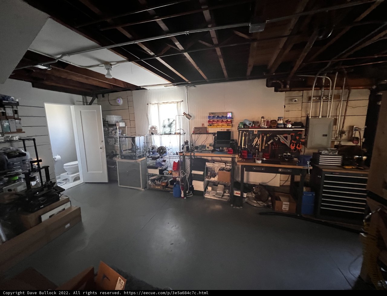 Inside the Factory Garage