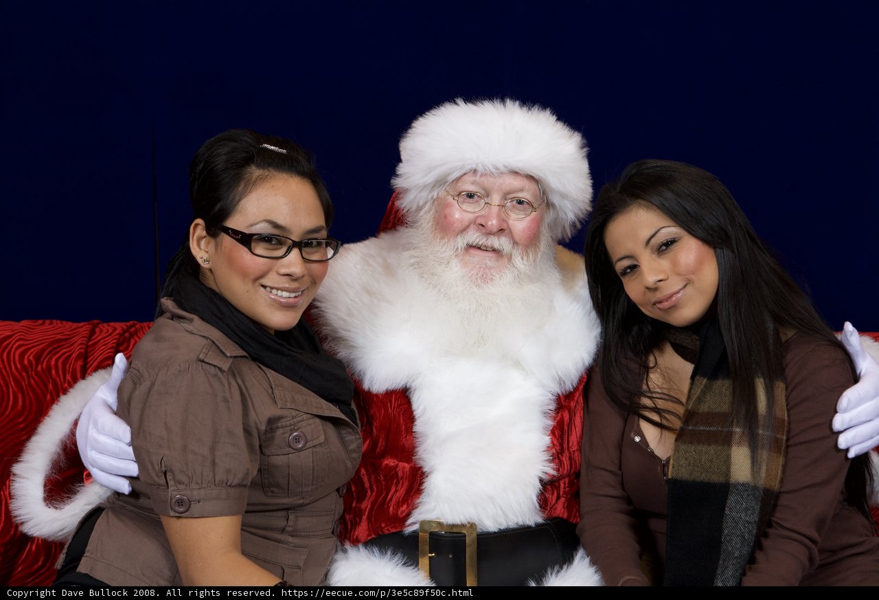 Santa Claus Brings Love and Joy