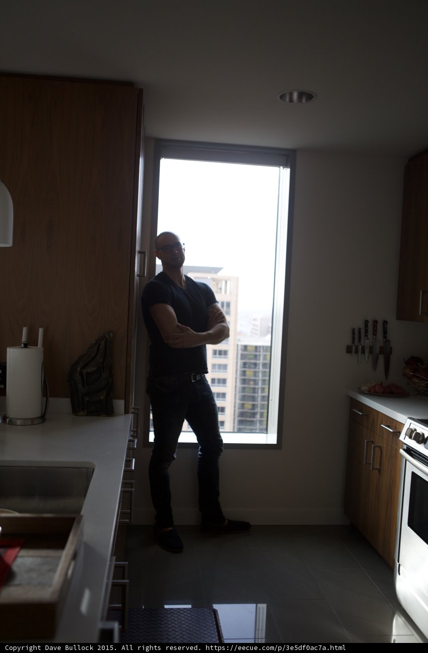 Kitchen Portrait with City Views