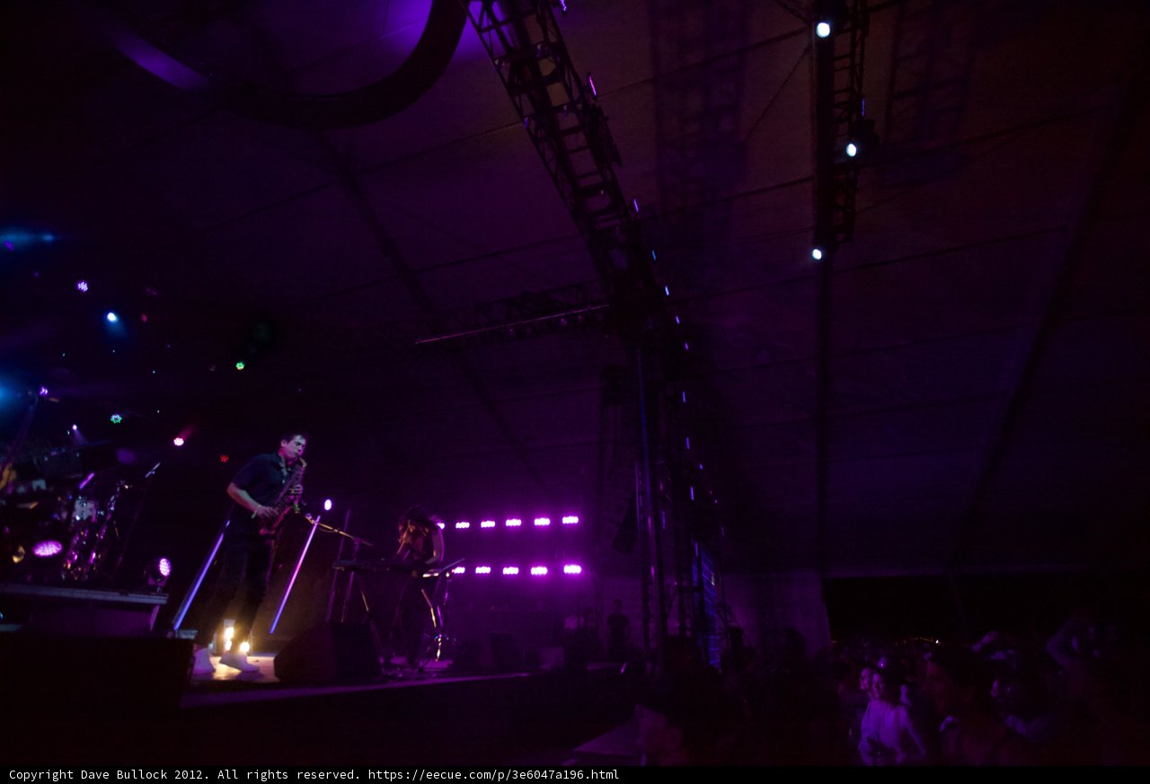Purple Spotlight Performance