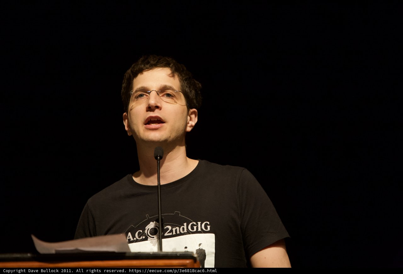 Keynote Speech at DefCon 2011