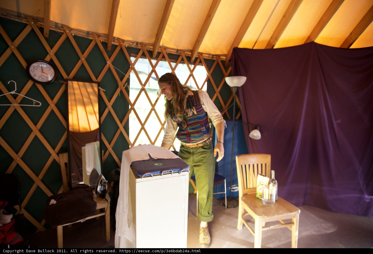 Cozy Yurt Interior