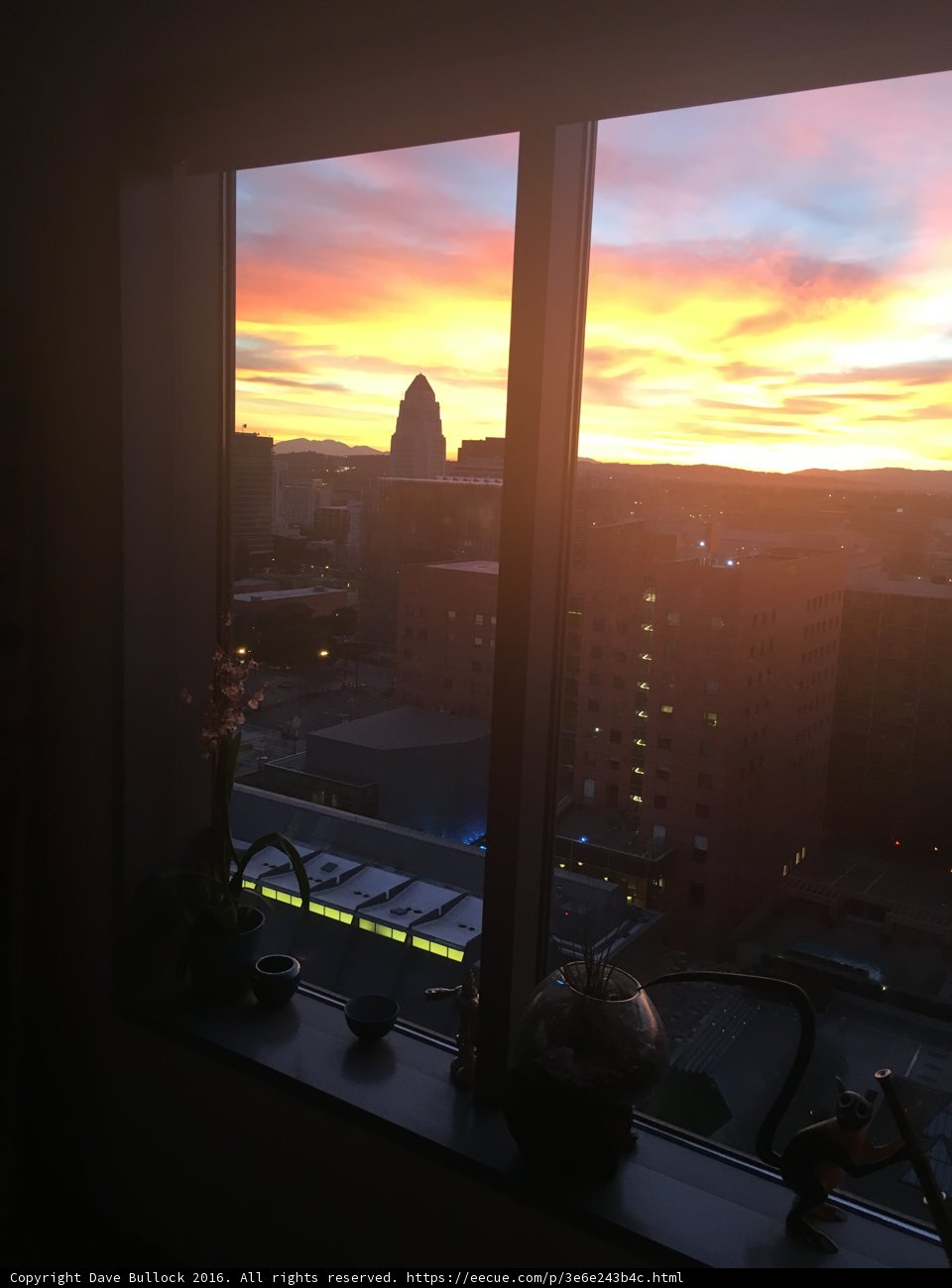 Sunset Serenity from The Broad