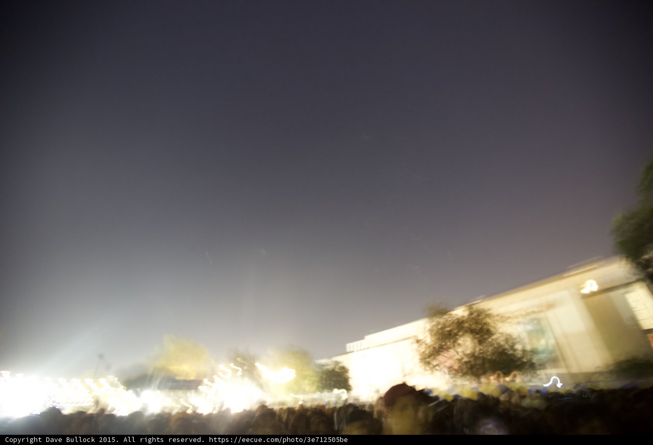 Festival Venue at Twilight