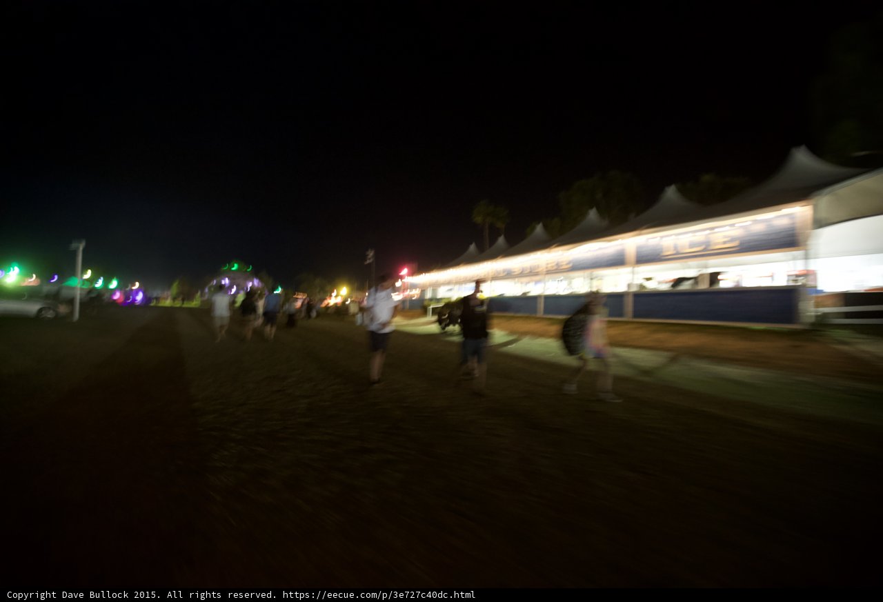 Walking to Vendor Row