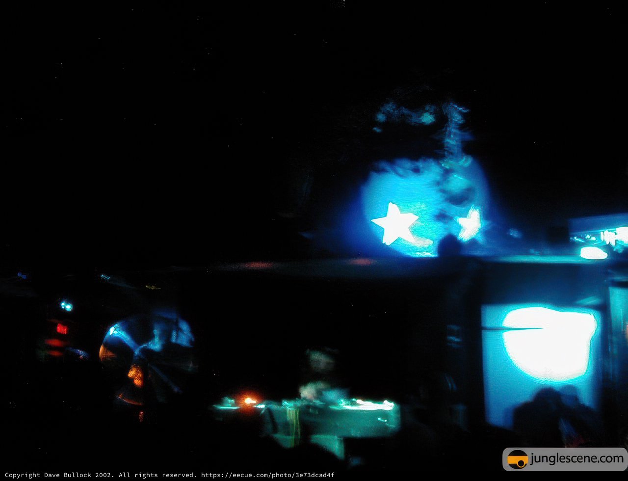 Blue Spotlight