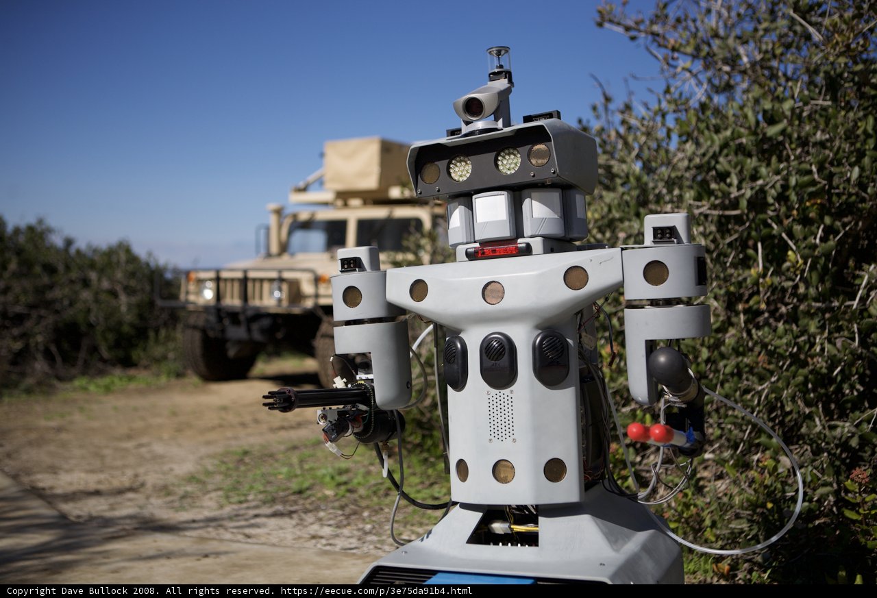 The Robot and the Military Vehicle