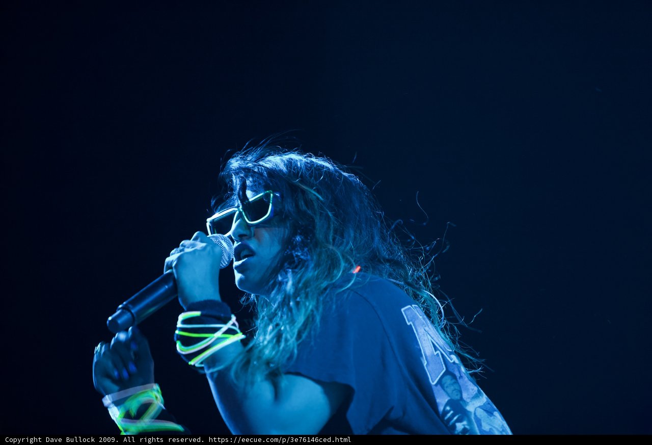 Rocking the Stage with Sunglasses