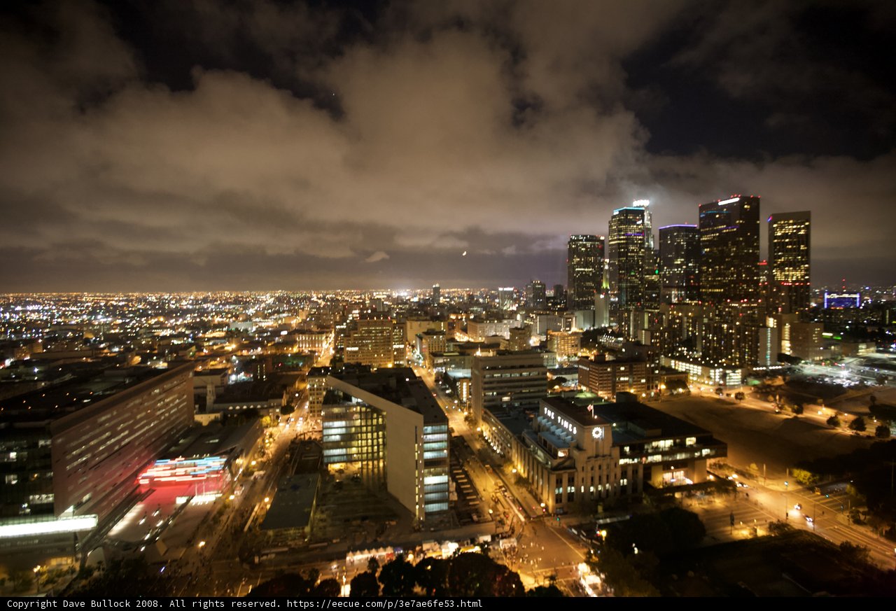 Nighttime Cityscape