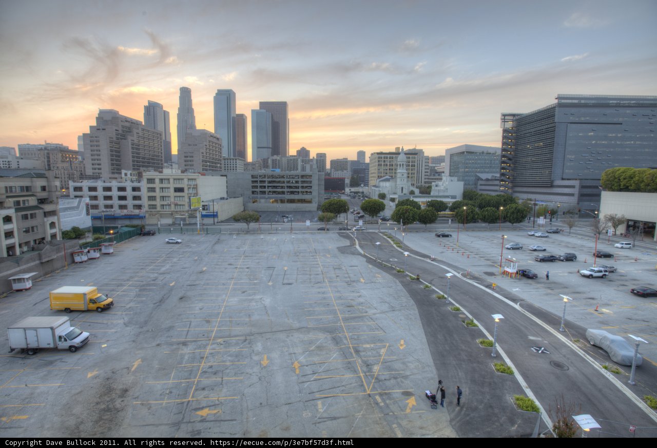 Cityscape and Parking Space