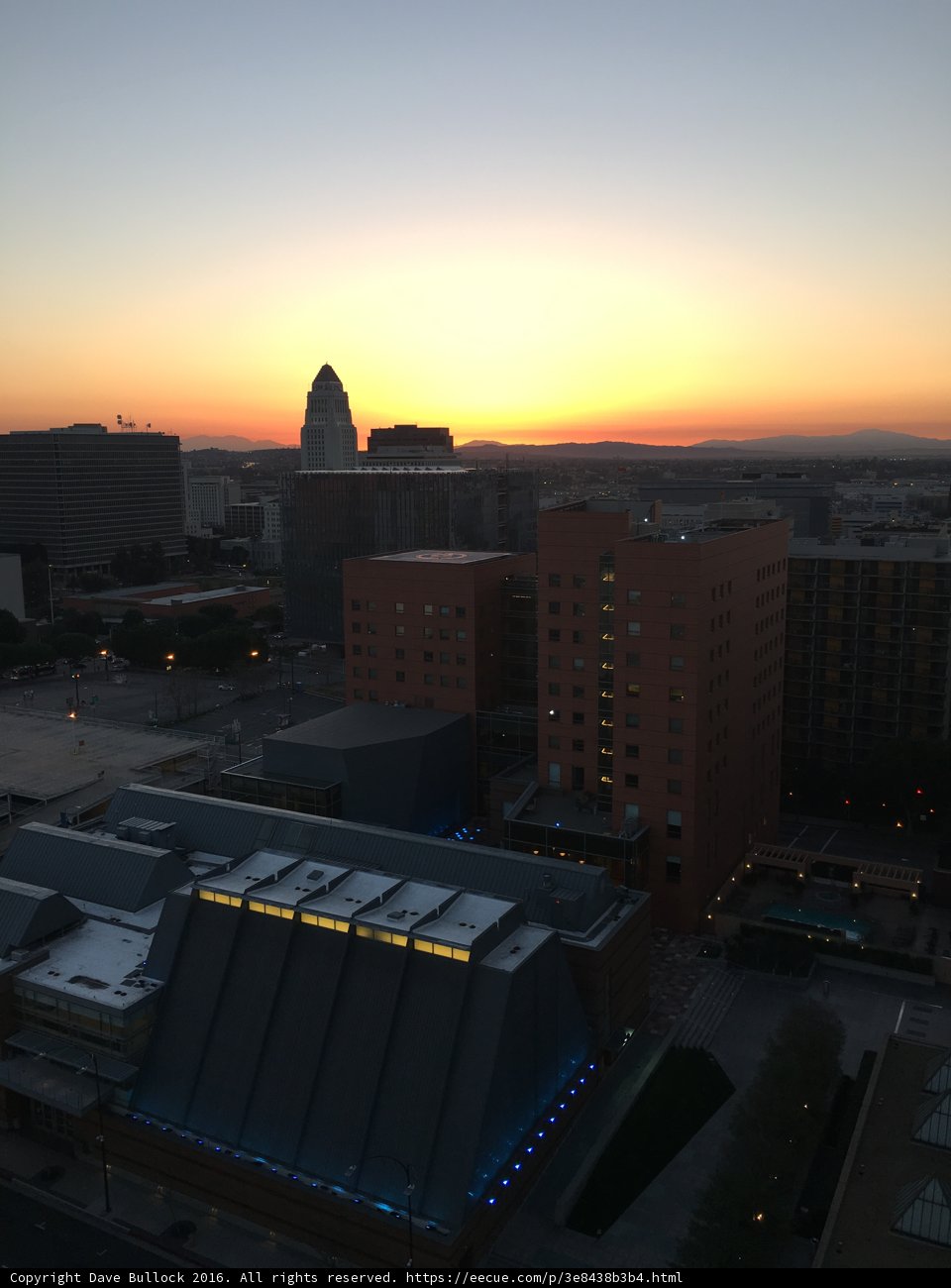 Utah Skyline at Sunset