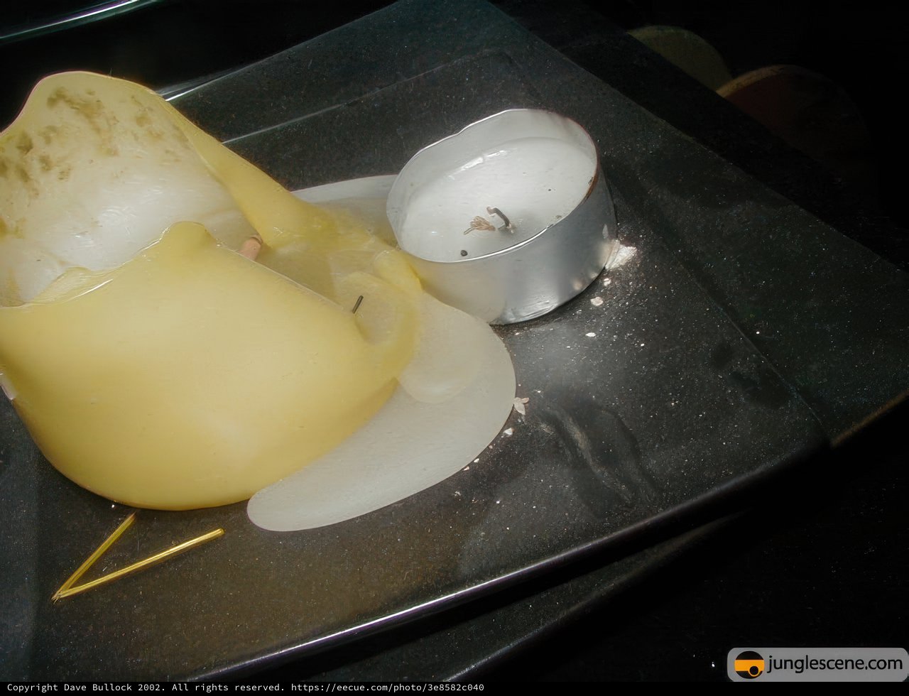 Cozy Candlelit Meal