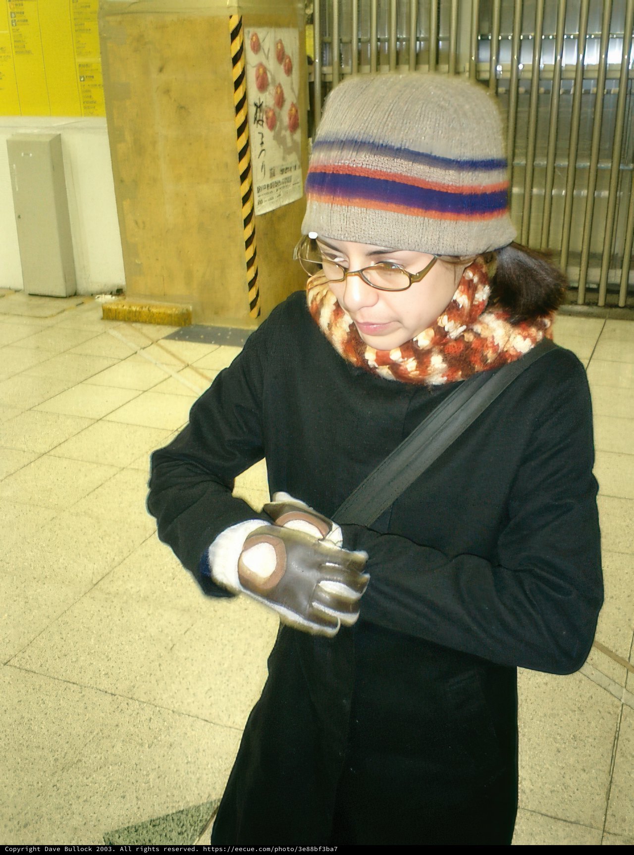Tokyo Lady in Winter Wear