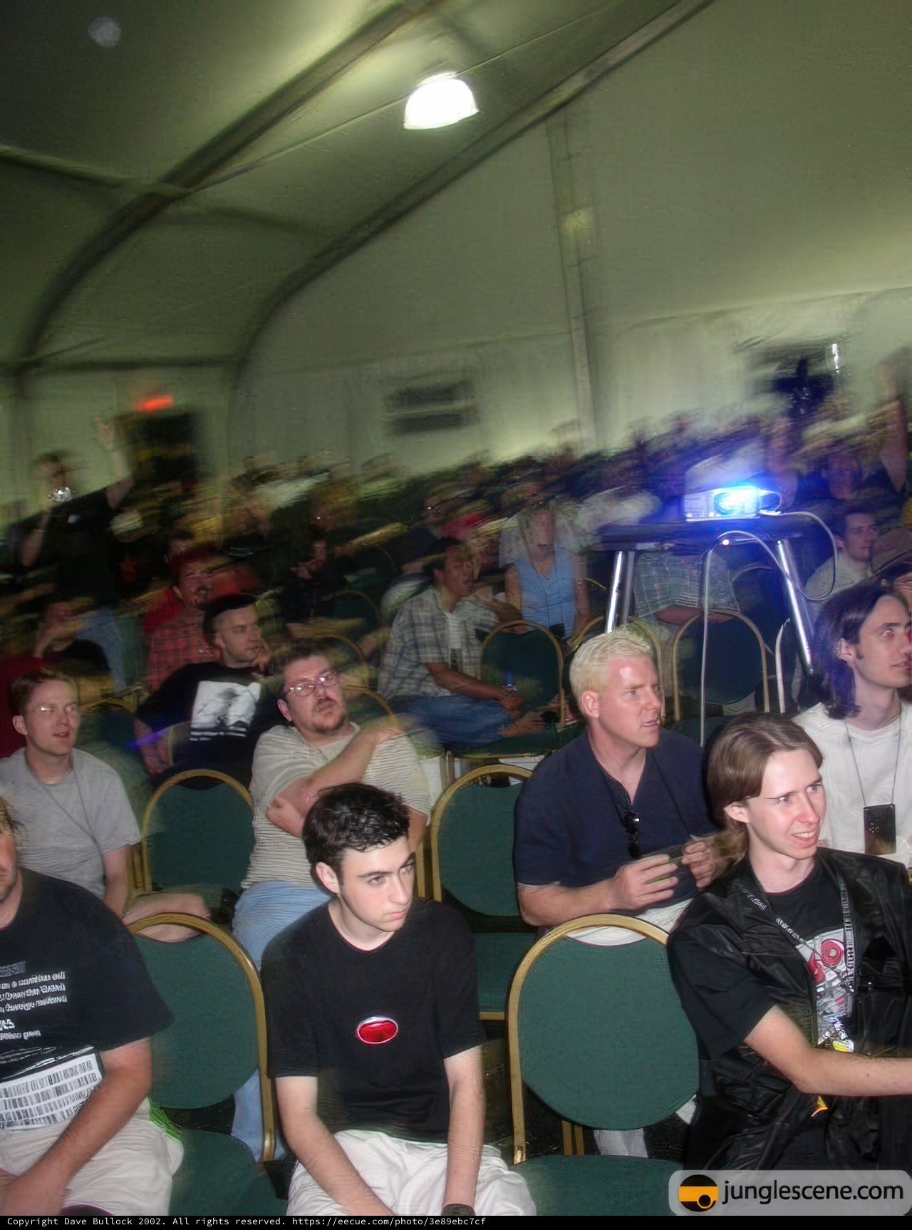 The Intense Gaming Crowd
