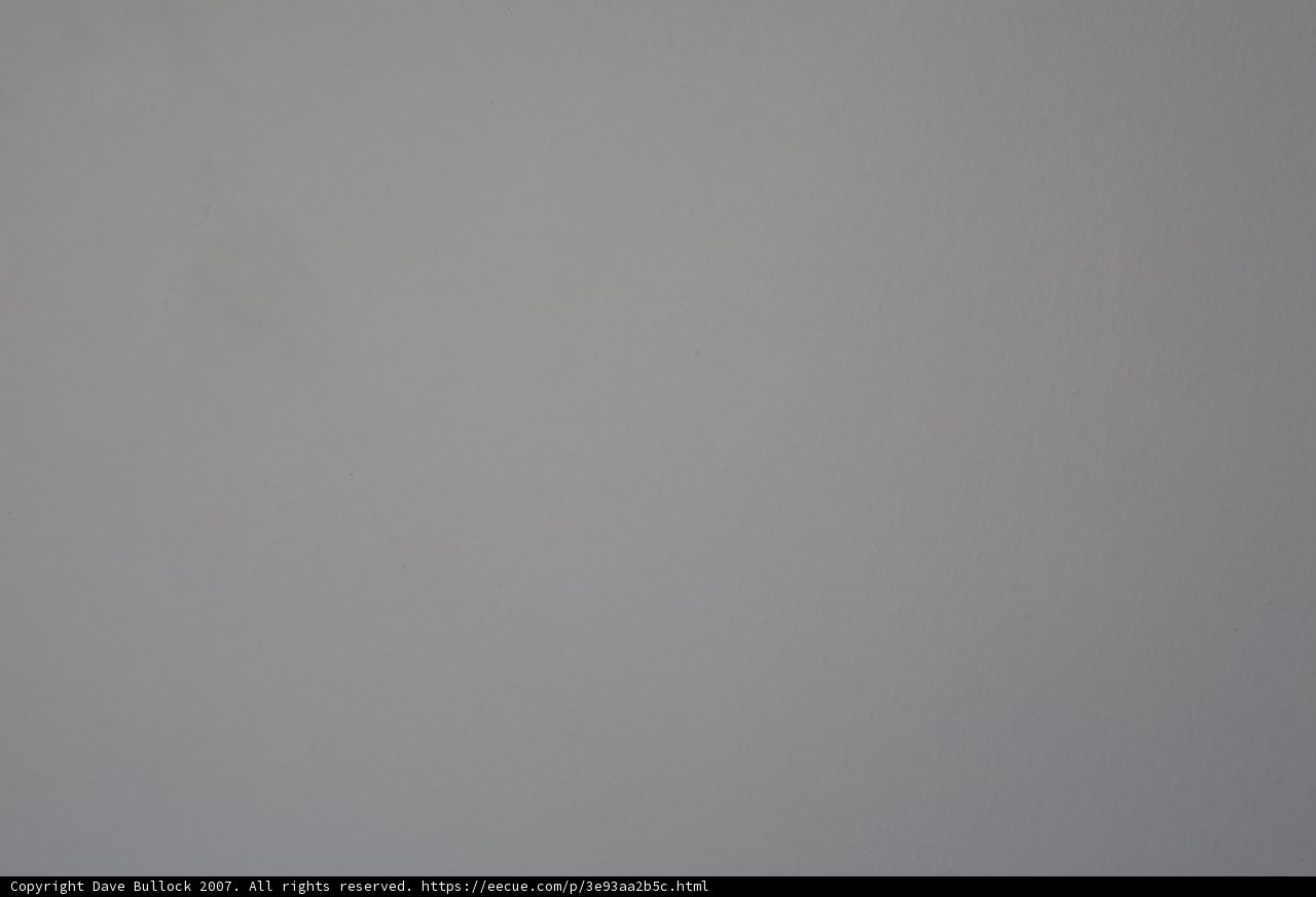 White Wall in Contrast to Black Background