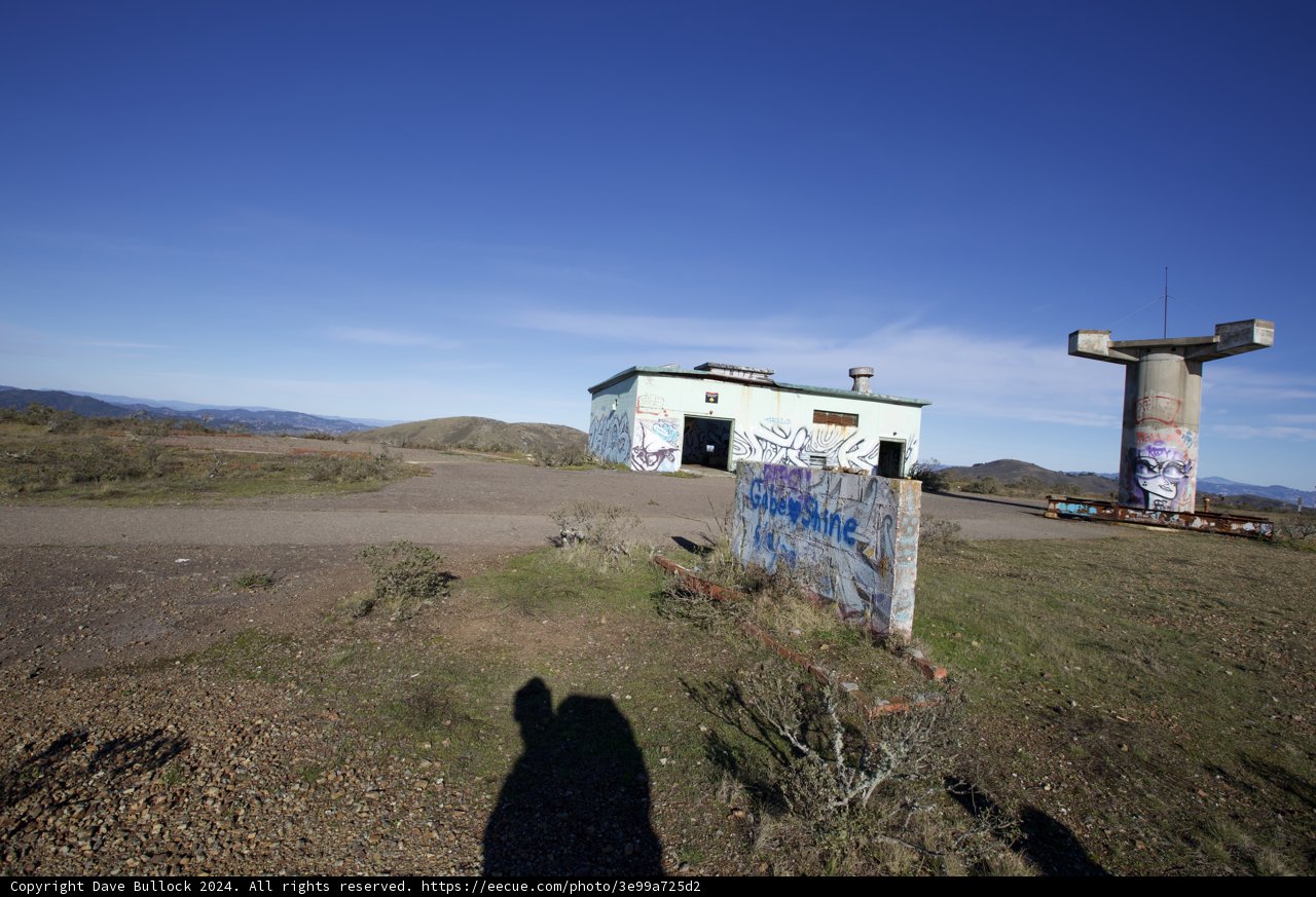 Artistic Vandalism on the Countryside Building