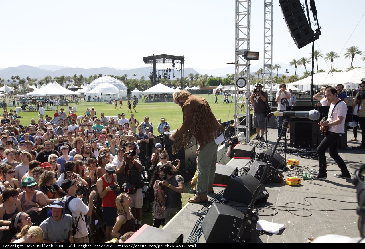 Electrifying Performance at Coachella 2008