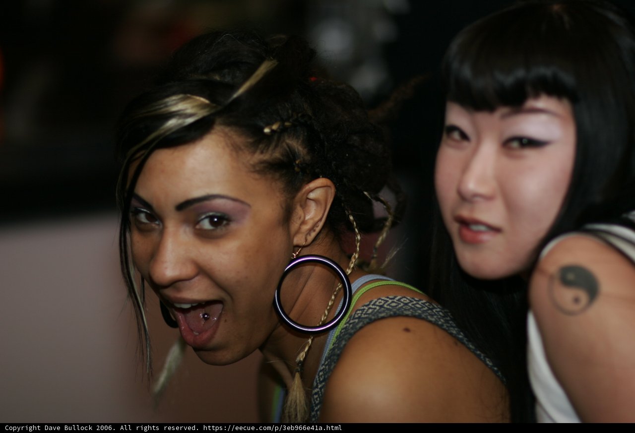 The Bride and her Bestie's Open Mouths