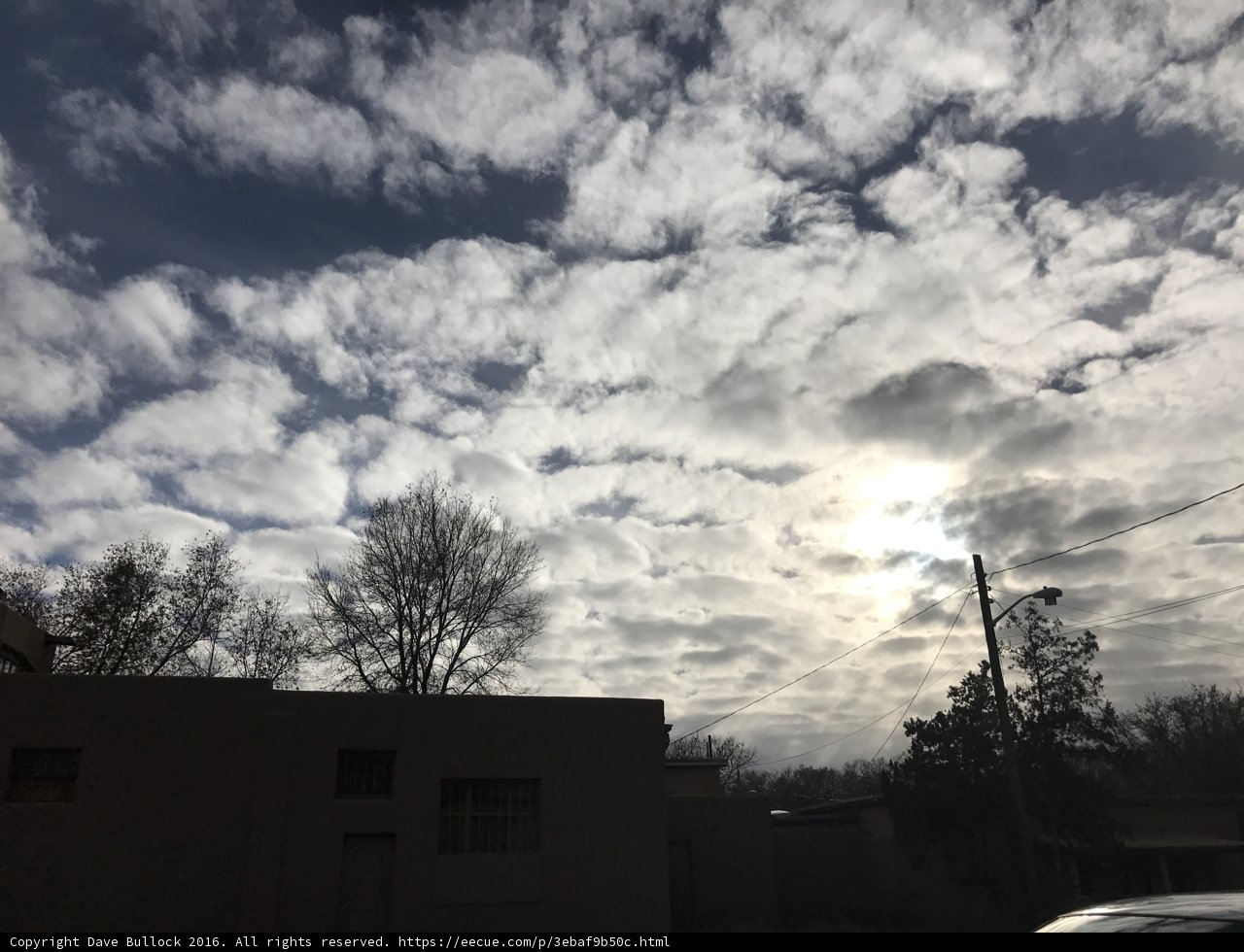 Sunburst Through the Clouds