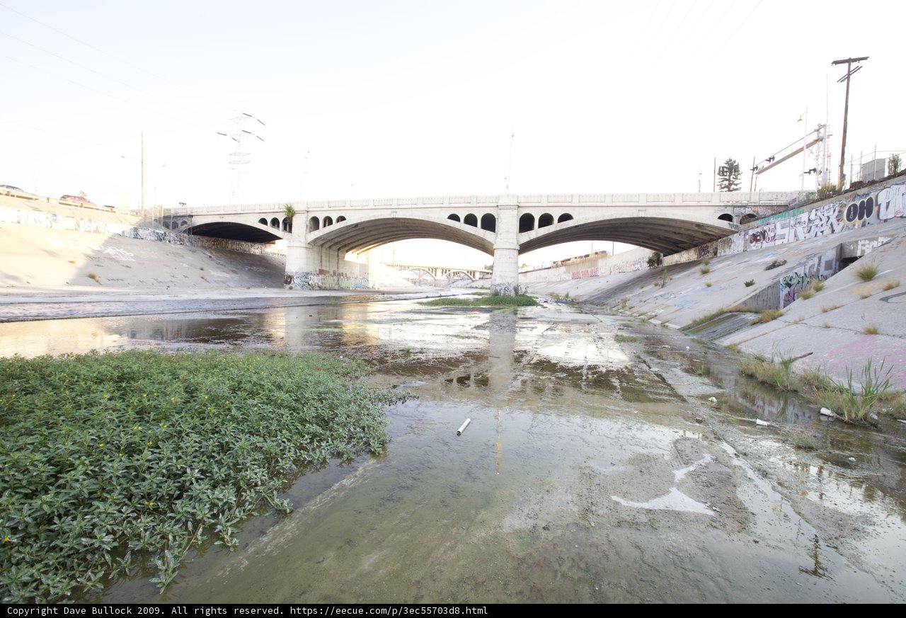 Double Bridges Over LA River