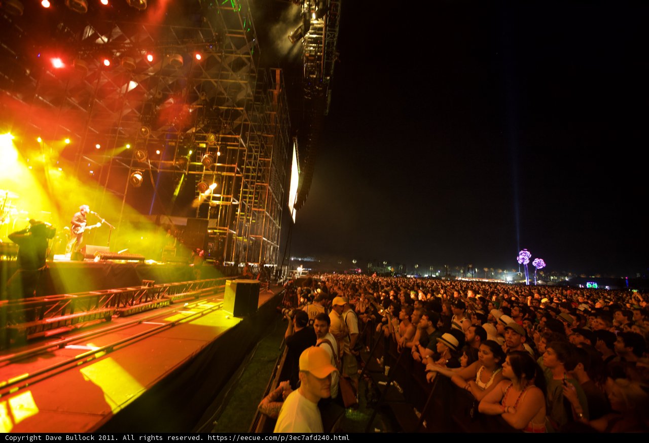 Rocking the Stage: A Night of Music and Crowd at Coachella 2011