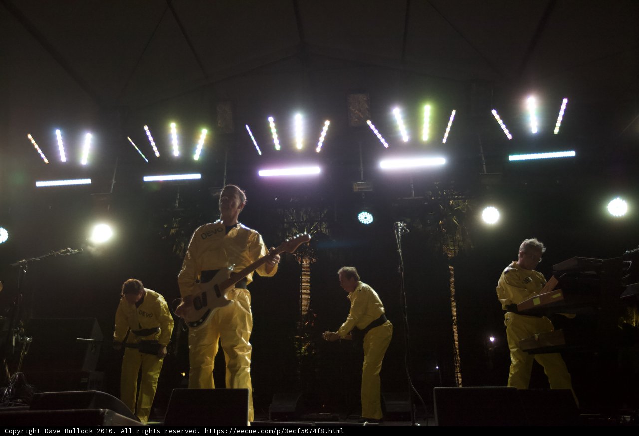 Yellow-Suited Band Takes Coachella Stage