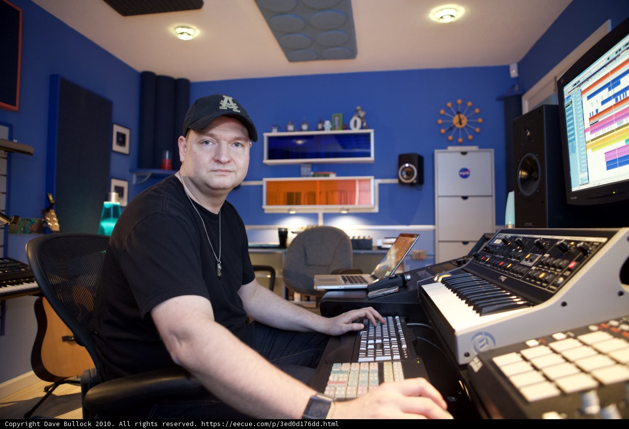 DJ Dan in the Recording Studio