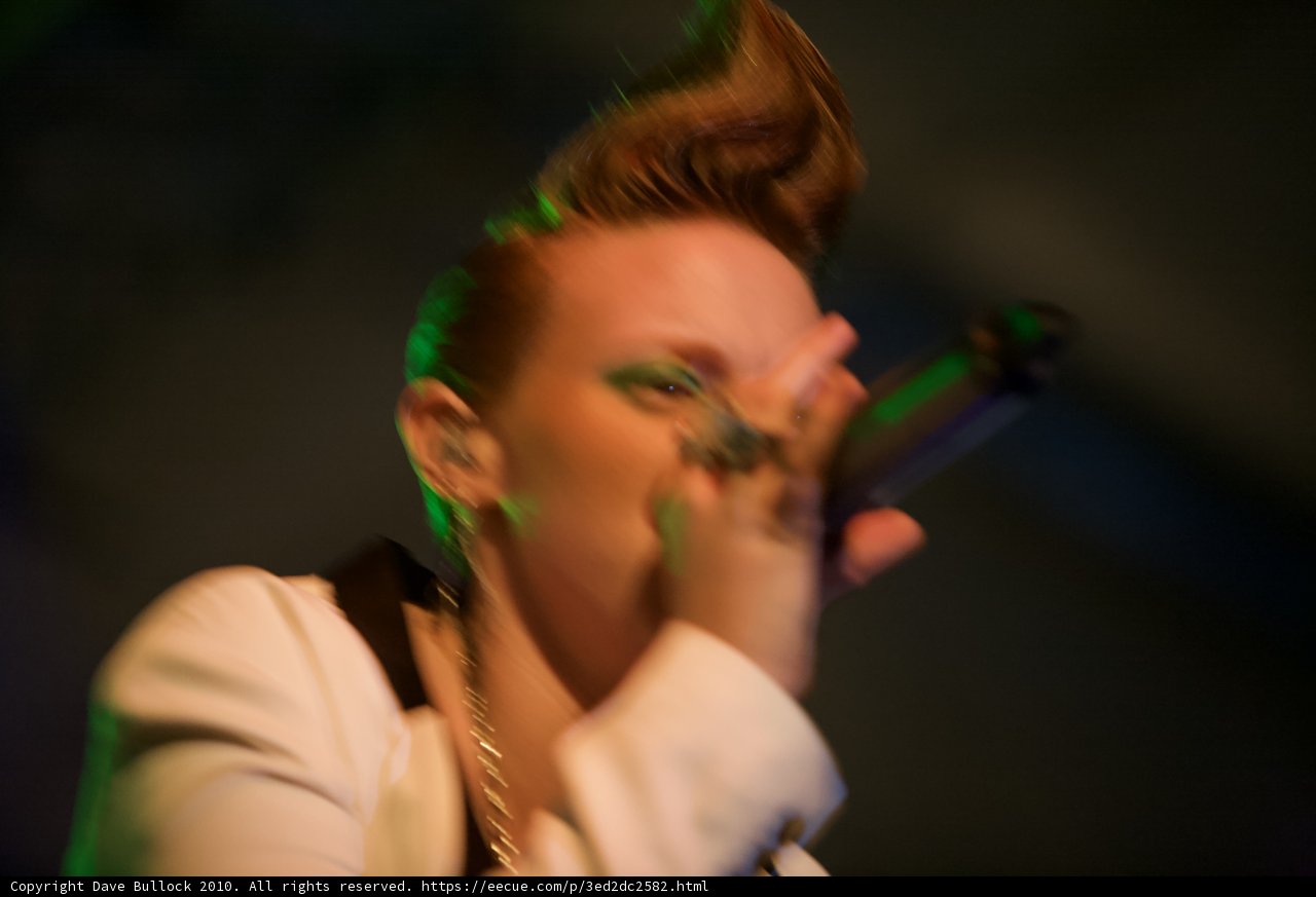 Rocking the Stage with her Melodic Voice!