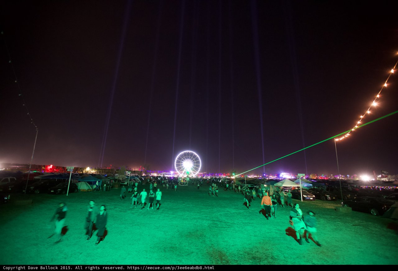 Green Laser Panorama