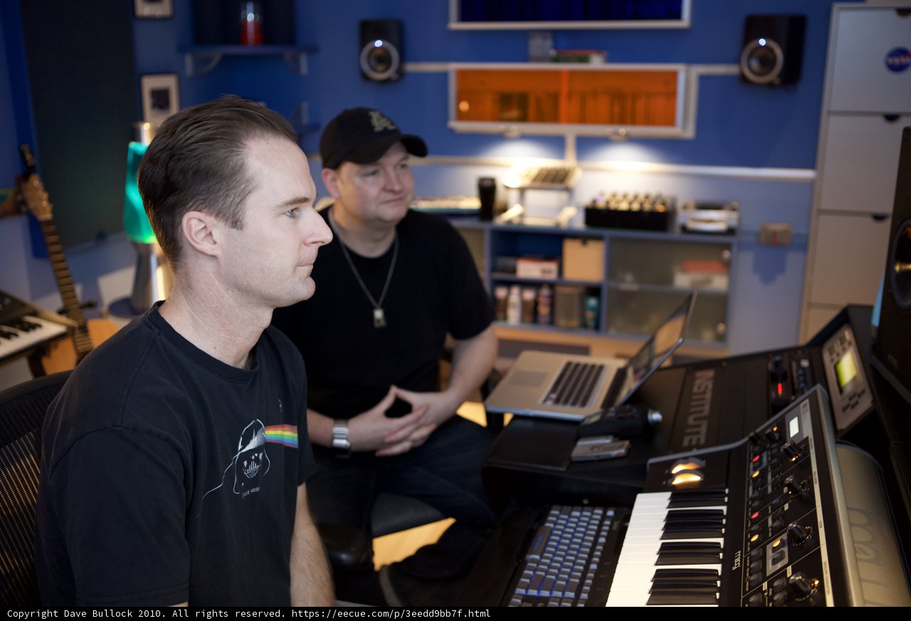 Recording Session with DJ Dan and Uberzone