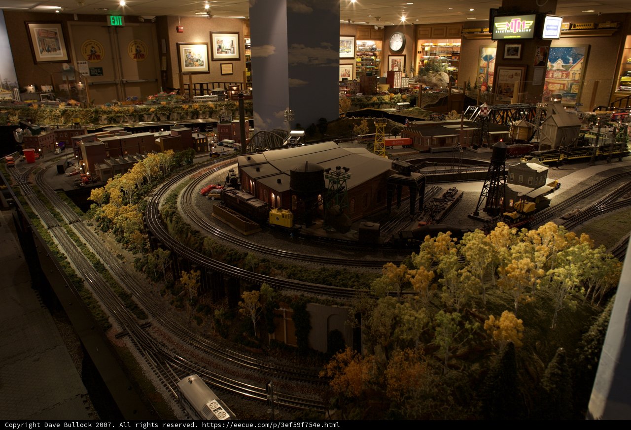 Urban Metropolis Train Diorama