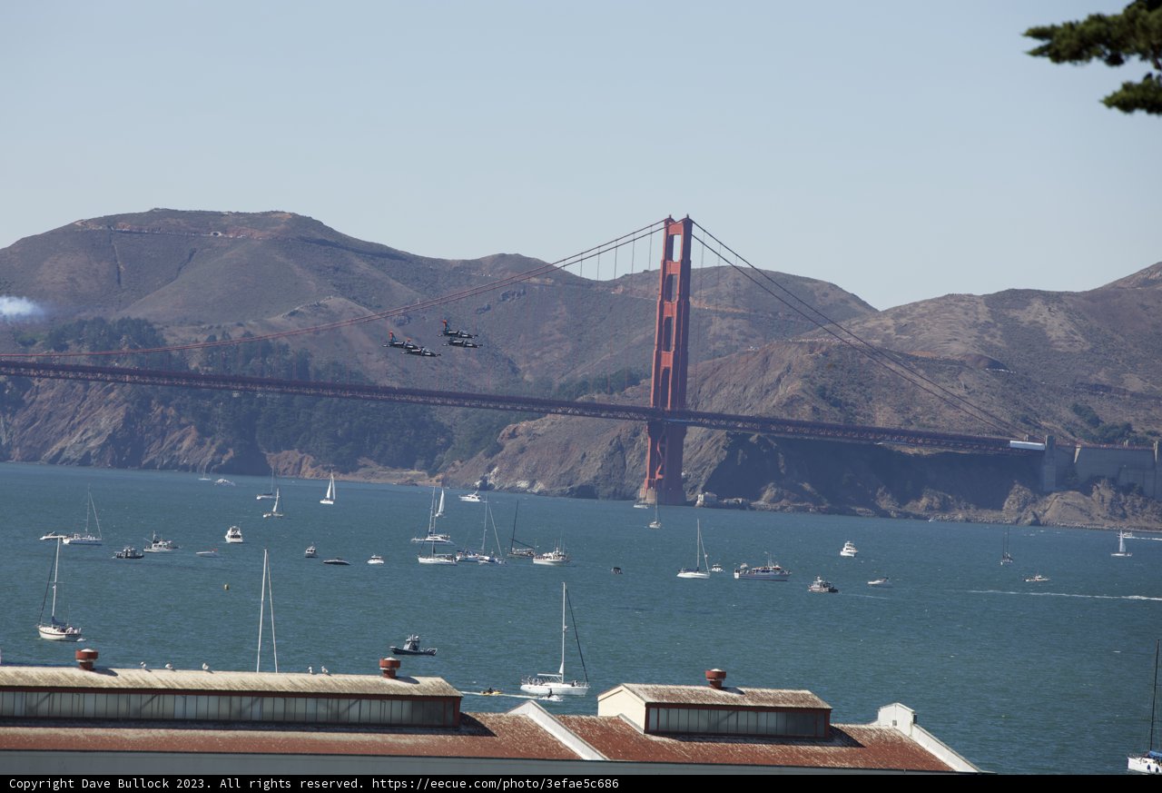 Spectacular View at the Fleet Week Air Show, 2023