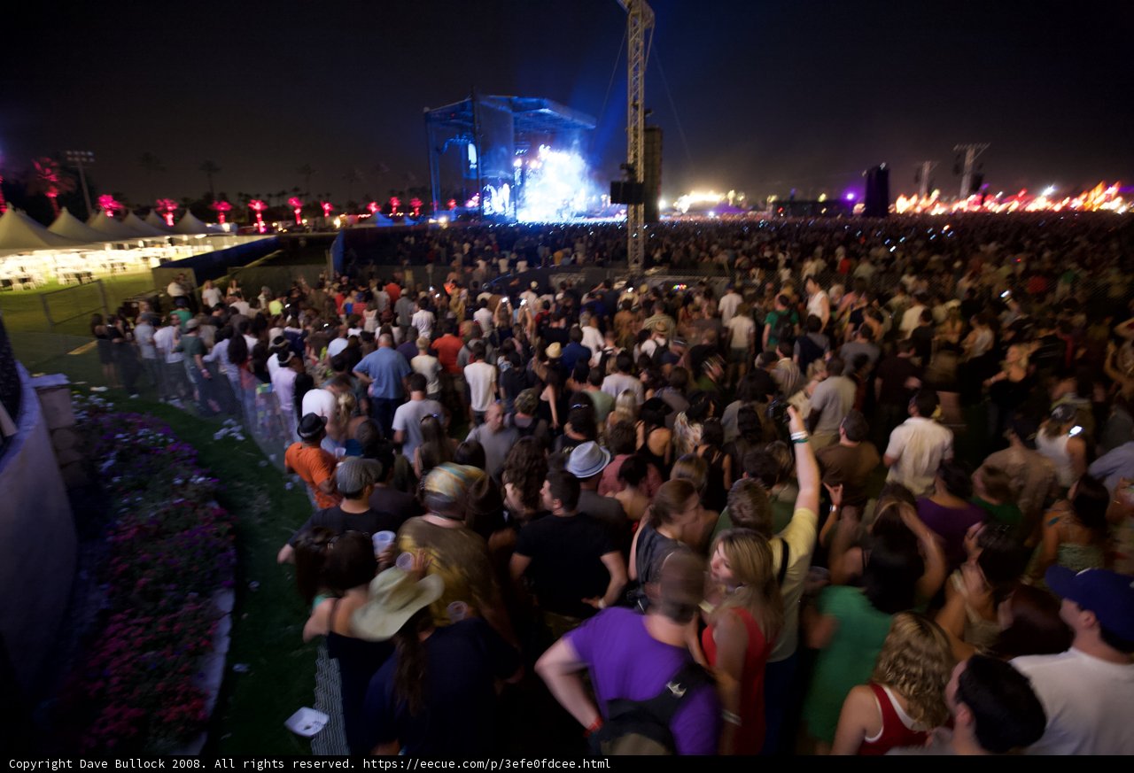 Coachella Concert Crowd