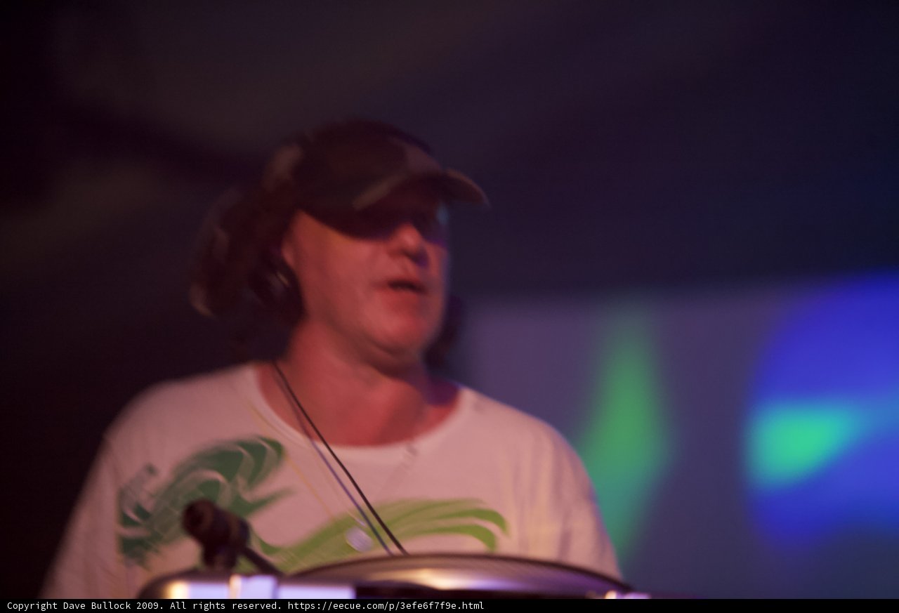 Hat and Headphones at Coachella
