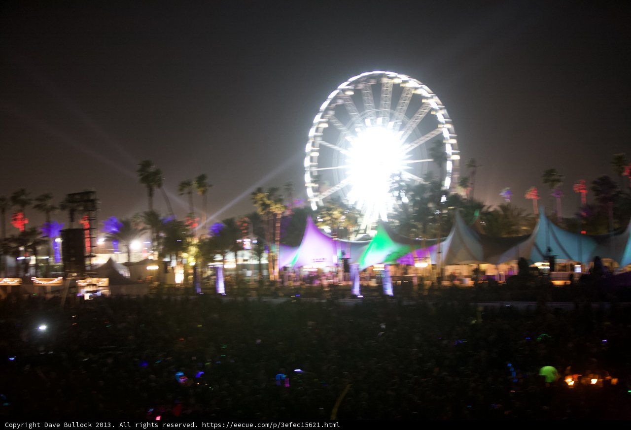 Nighttime Fun at Coachella